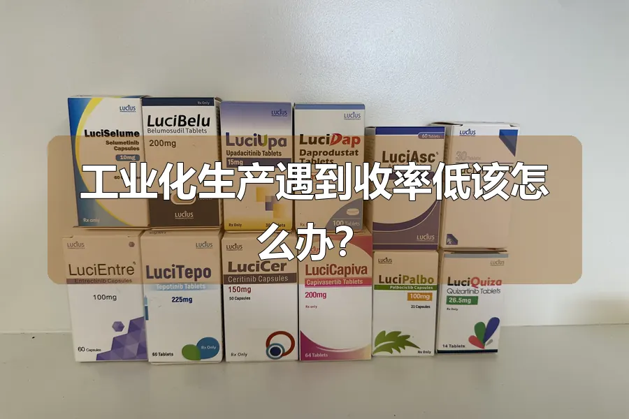 工业化生产遇到收率低该怎么办？